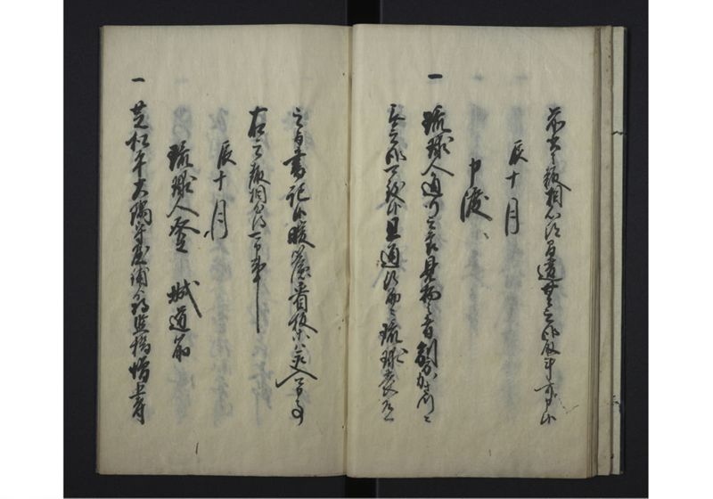 天保三壬辰年・琉球人参府・弐朱吹立御触写 - ページ 11