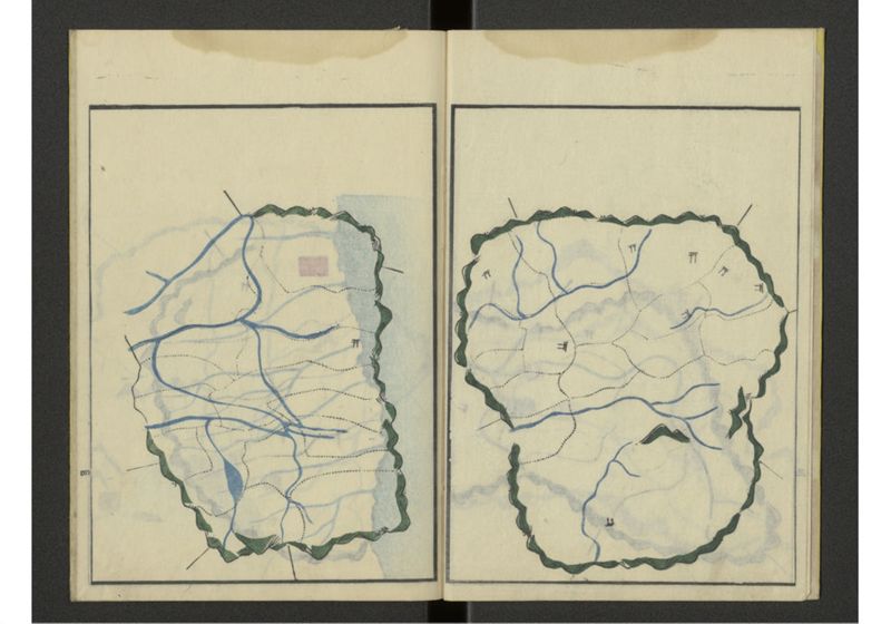 下等小学日本地誌略図問答〔巻上〕 諳射日本地図 畿内東海道之部 - ページ 5