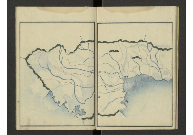 下等小学日本地誌略図問答〔巻上〕 諳射日本地図 畿内東海道之部 - ページ 8