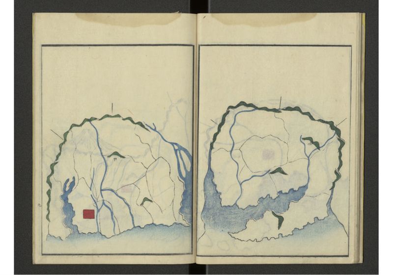 下等小学日本地誌略図問答〔巻上〕 諳射日本地図 畿内東海道之部 - ページ 10