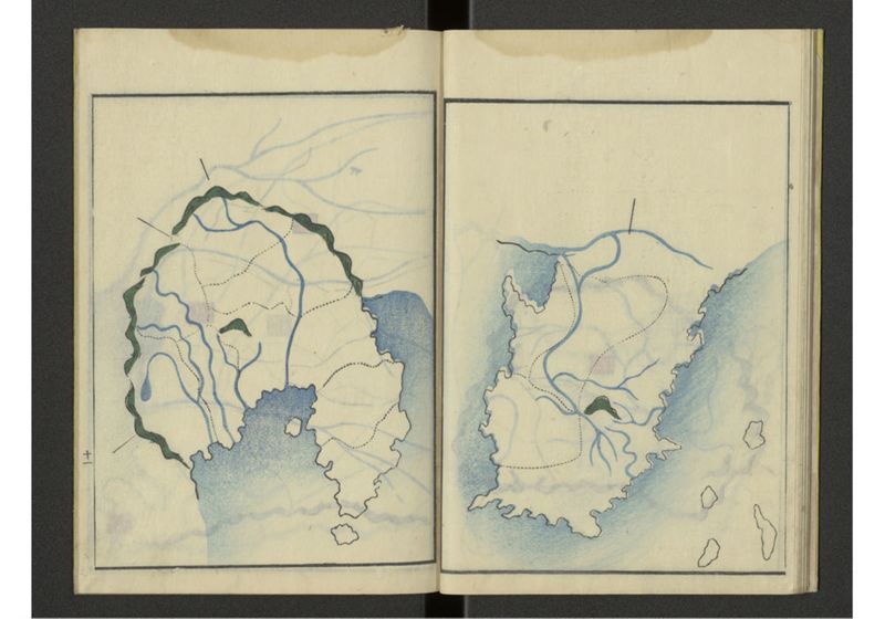 下等小学日本地誌略図問答〔巻上〕 諳射日本地図 畿内東海道之部 - ページ 12