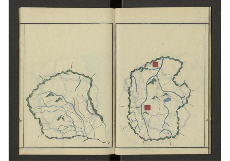 下等小学日本地誌略図問答 巻之二 諳射日本地図 東山道北陸道之部 - ページ 4