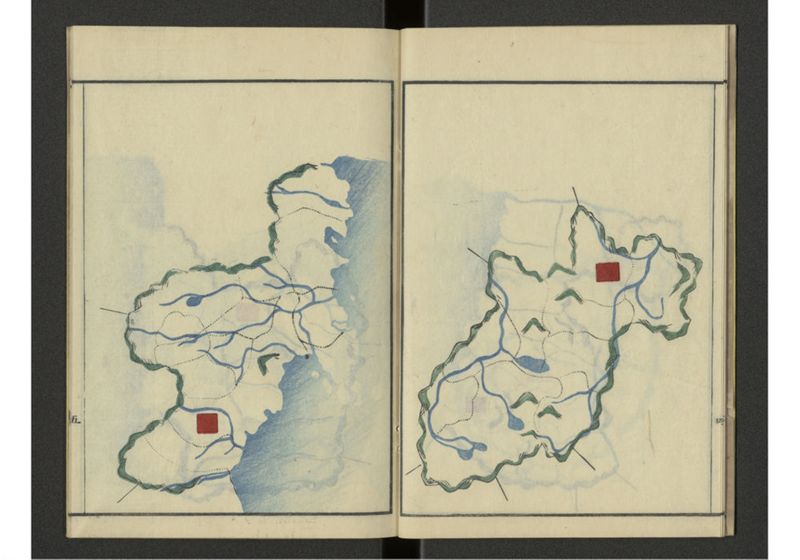 下等小学日本地誌略図問答 巻之二 諳射日本地図 東山道北陸道之部 - ページ 6