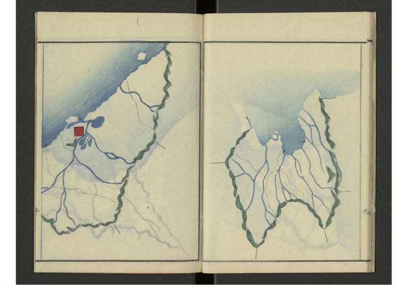 下等小学日本地誌略図問答 巻之二 諳射日本地図 東山道北陸道之部 - ページ 11