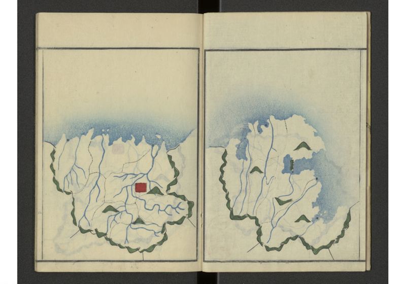 下等小学日本地誌略図問答 〔巻之三 諳射日本地図 山陰山陽南海西海道之部〕 - ページ 3