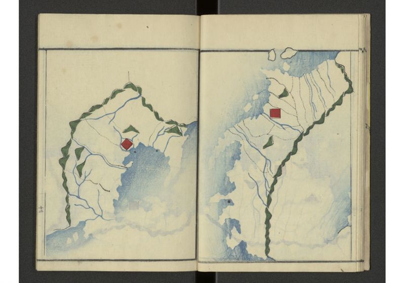 下等小学日本地誌略図問答 〔巻之三 諳射日本地図 山陰山陽南海西海道之部〕 - ページ 13
