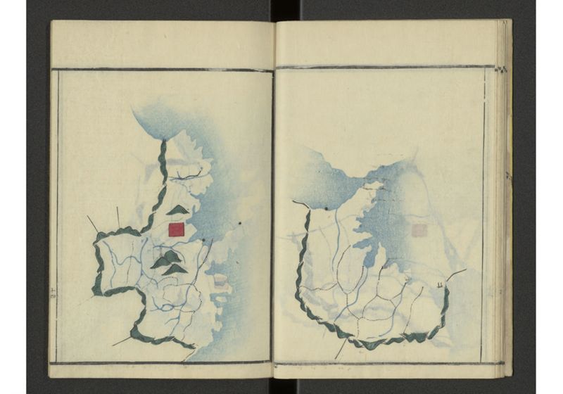 下等小学日本地誌略図問答 〔巻之三 諳射日本地図 山陰山陽南海西海道之部〕 - ページ 15