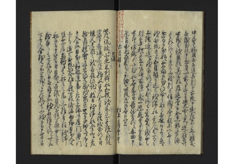 琉球へアメリカ船渡来書 - ページ 4