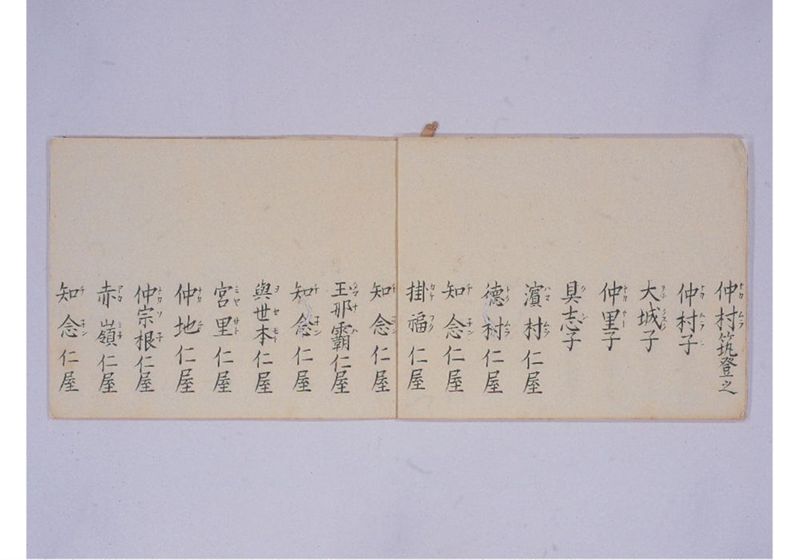 琉球人姓名書 寛政二年度 - ページ 7