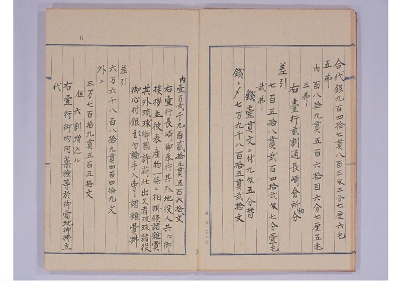 琉球産物於長崎拂立並本手品利潤総帖 弘化四年より酉年迄 - ページ 12