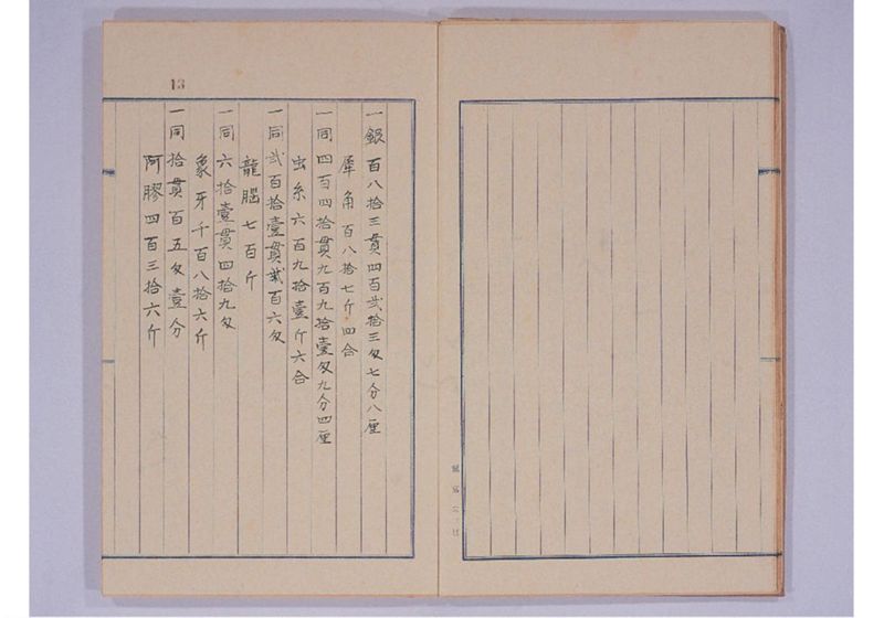 琉球産物於長崎拂立並本手品利潤総帖 弘化四年より酉年迄 - ページ 19