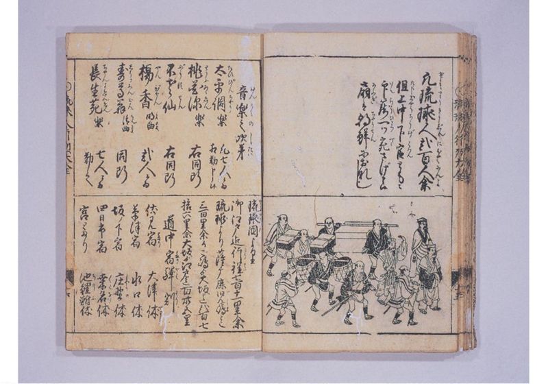 琉球人大行列記 来朝新板絵入 - ページ 21