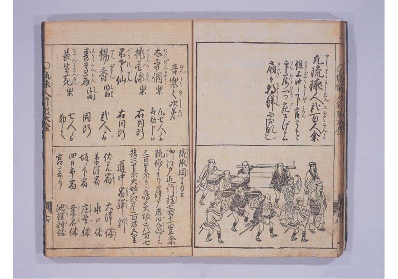 琉球人大行列記 大全 来朝新板絵入 - ページ 21