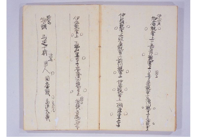 宝永七年 琉球人来聘 - ページ 54